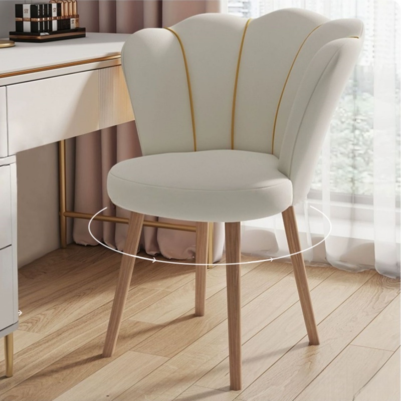 Nail Art Simple - Makeup chair, home backrest, rotatable, simple