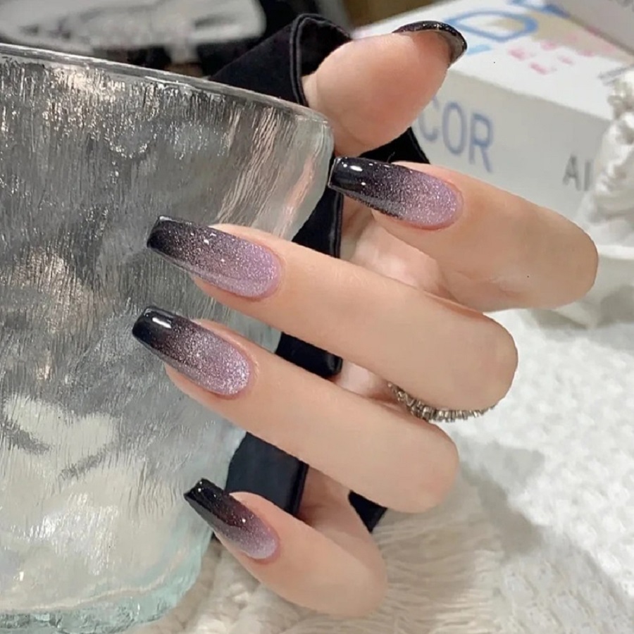 Nail Art Glitter - 24PCS/1BOX Galaxy Starlight Cat's Eye Nail
