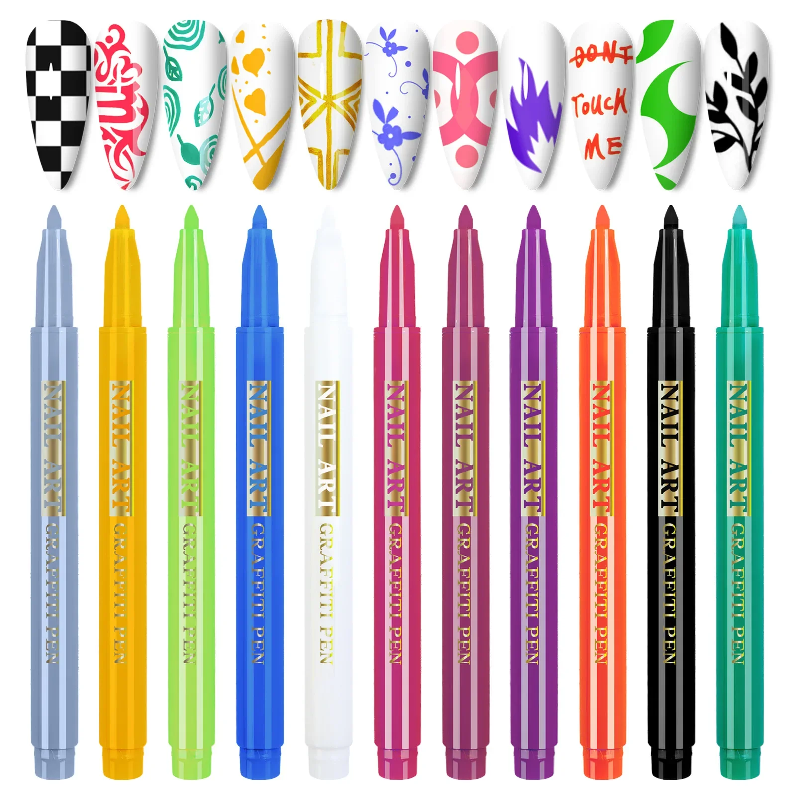 Nail Art Simple - Nail Art Drawing Graffiti Pen, Liner