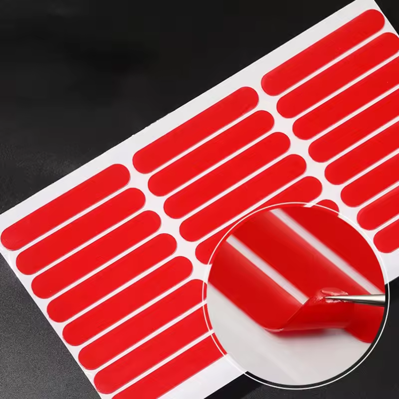 LULAA Double-Sided Crystal Tap - Striping Tape Nail ulasan dan harga
