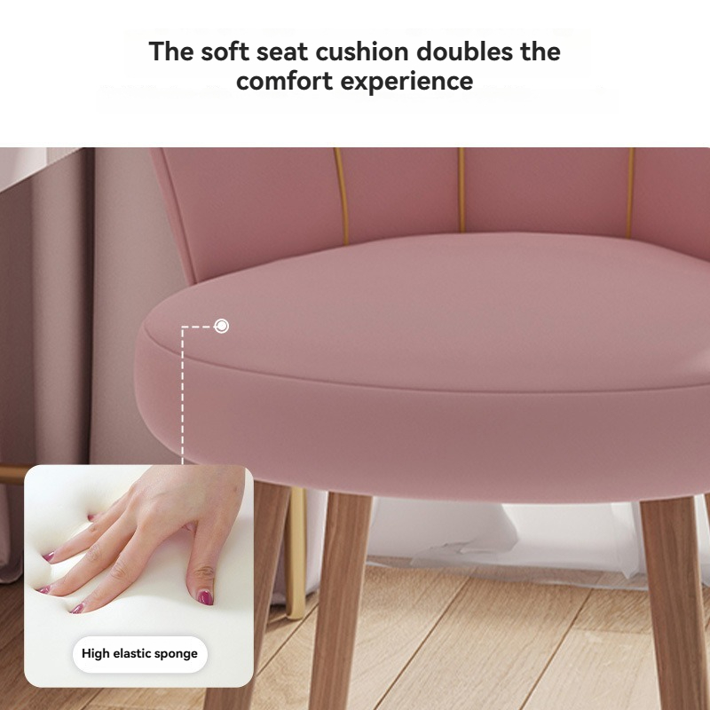 Makeup chair, home backrest, r - Nail Art Simple ulasan dan harga