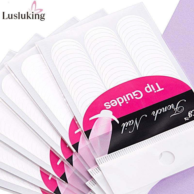 French Tip Manicure Stickers 1 - Striping Tape Nail ulasan dan harga