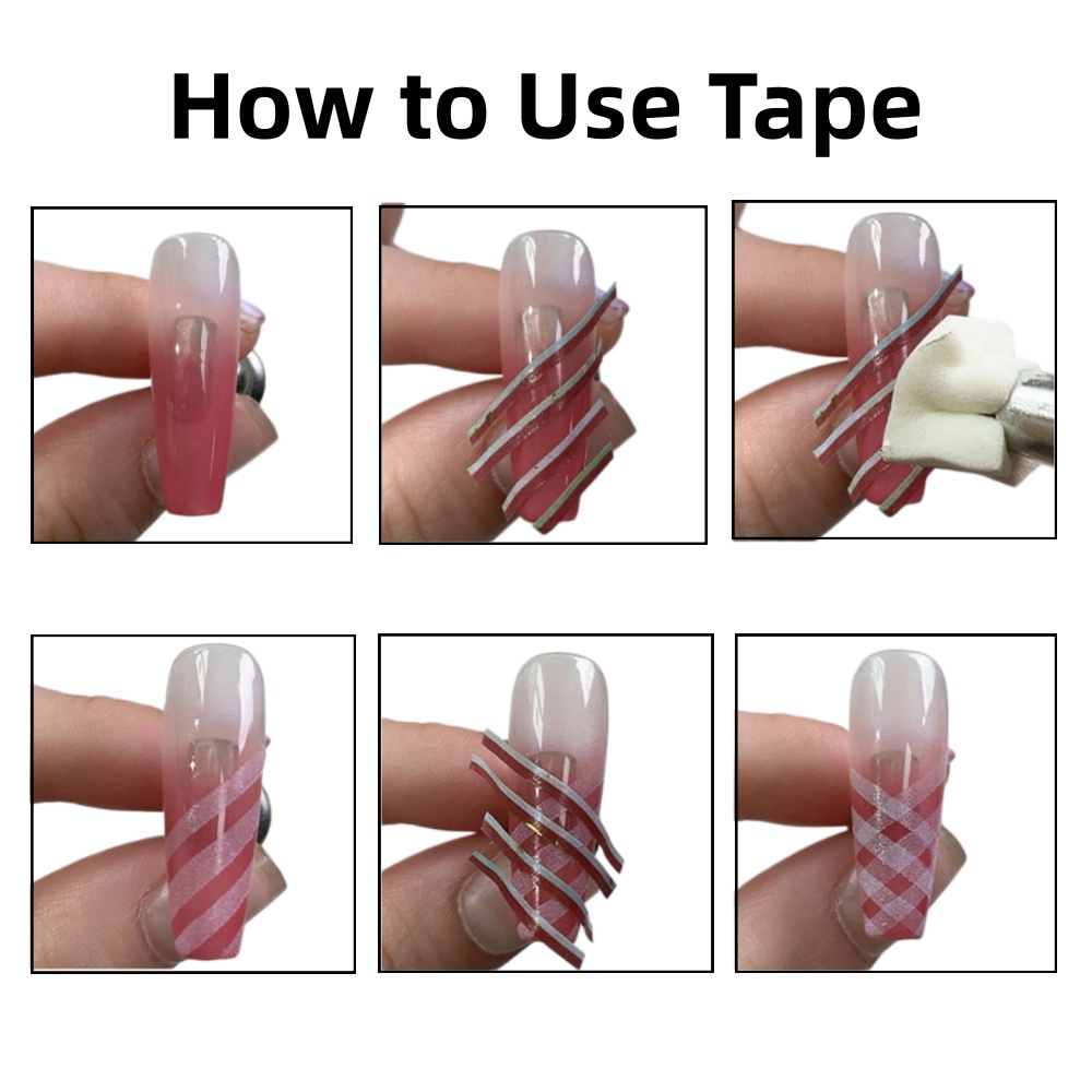 10 Rolls Nail Striping Tape –  - Striping Tape Nail ulasan dan harga