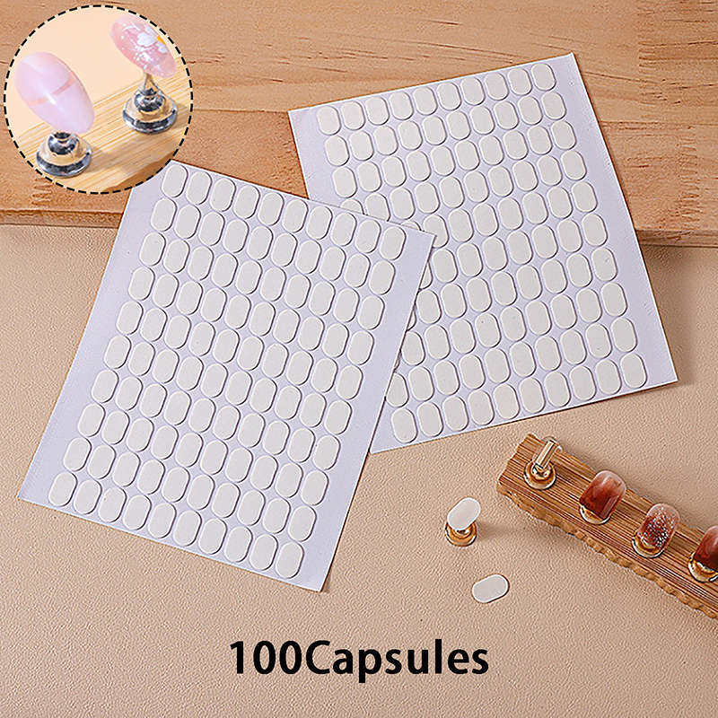 100Pcs Traceless Transparent N - Striping Tape Nail ulasan dan harga