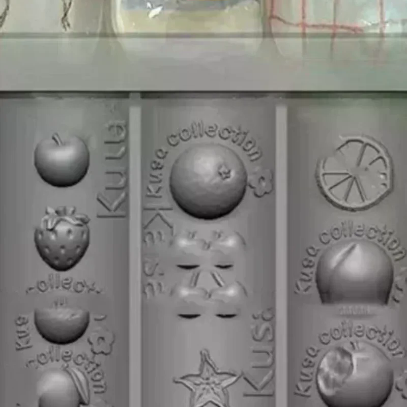 Nail Silicone Mold Relief Frui - Nail Art Strawberry ulasan dan harga