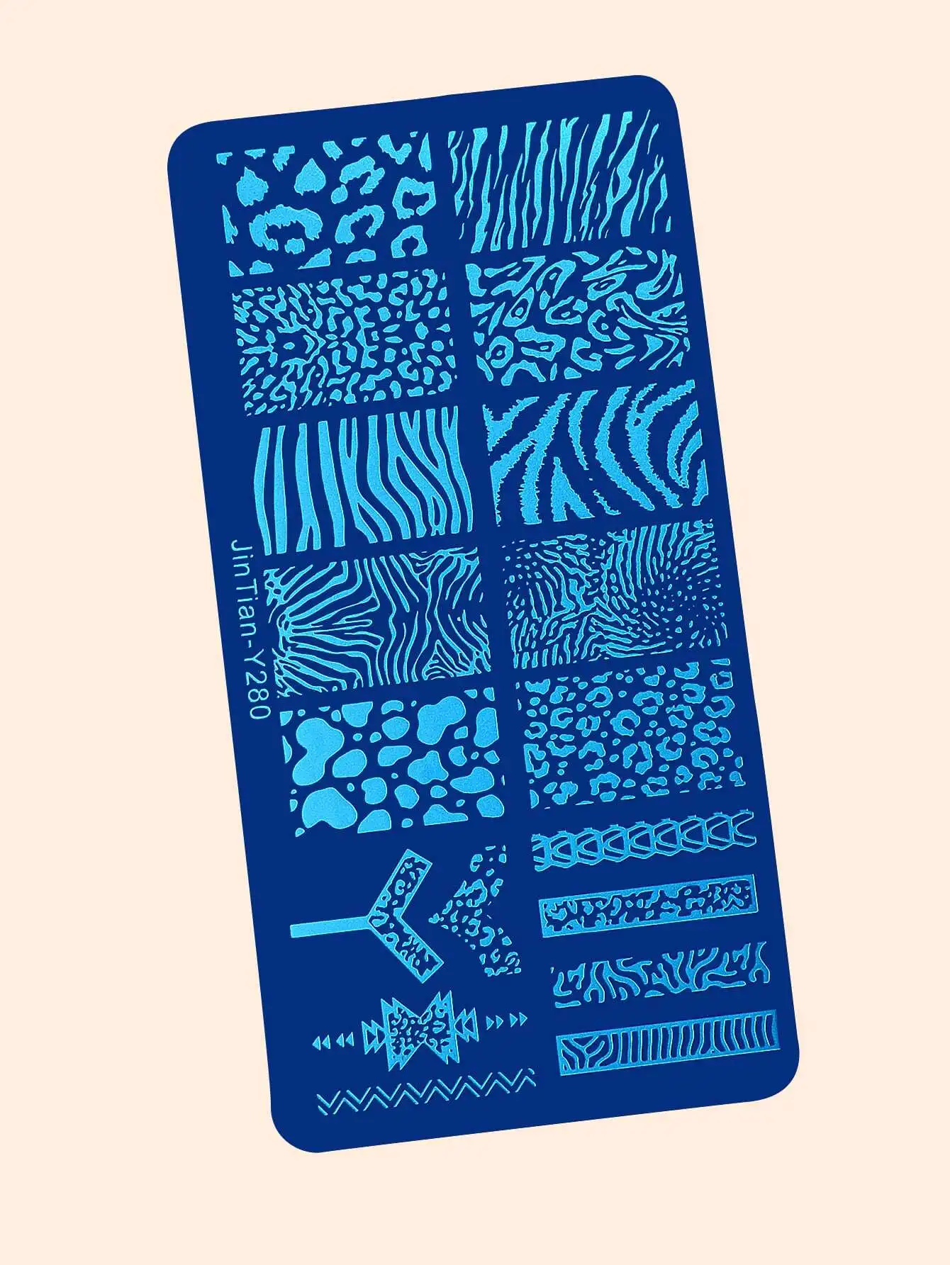 1sheet Zebra Striped Gel Polis - Nail Art Zebra Design ulasan dan harga