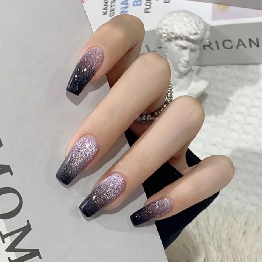 24PCS/1BOX Galaxy Starlight Ca - Nail Art Glitter ulasan dan harga