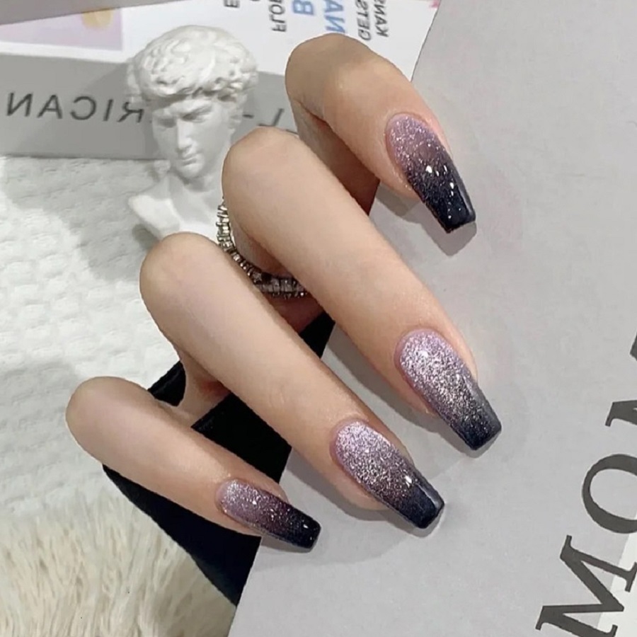 24PCS/1BOX Galaxy Starlight Ca - Nail Art Glitter ulasan dan harga