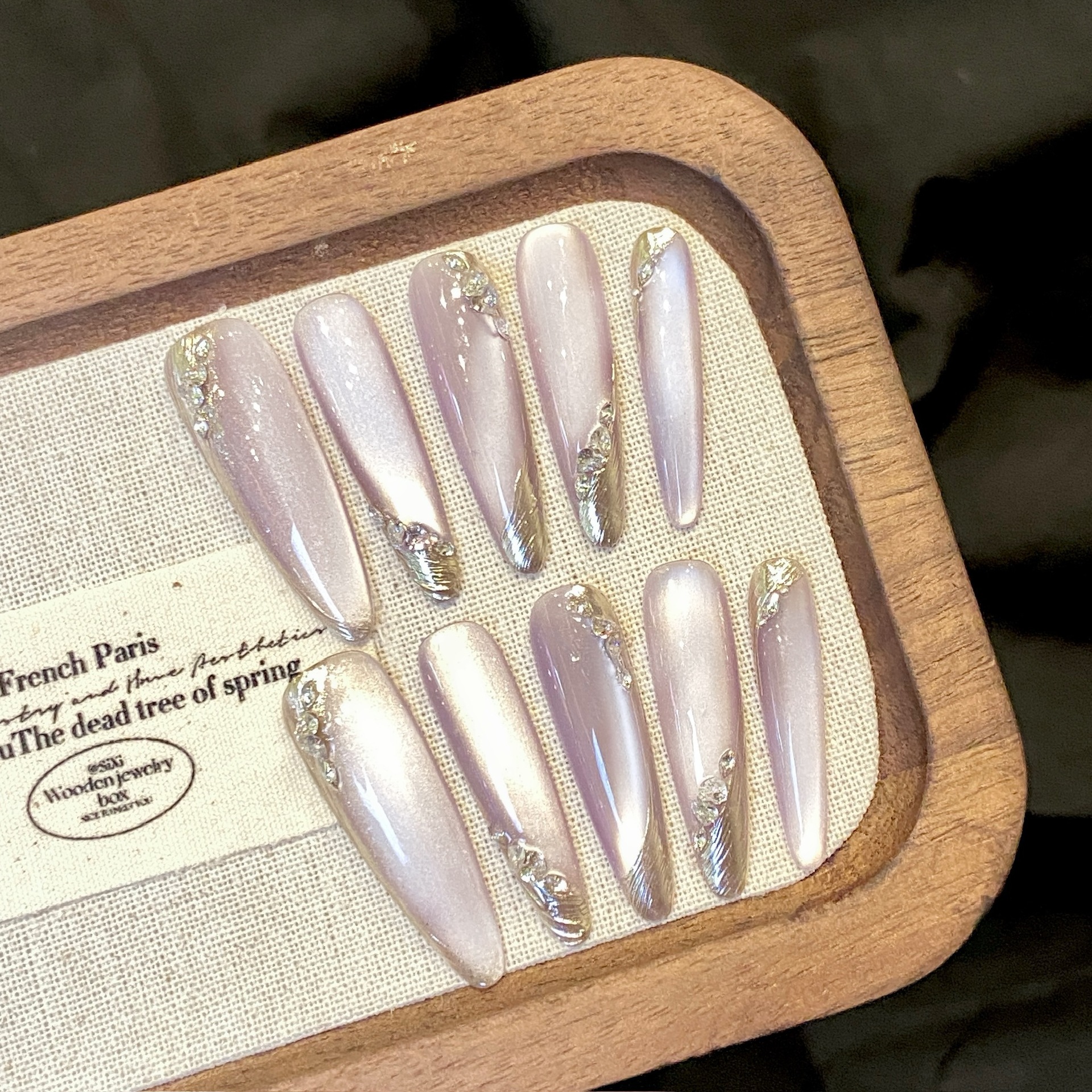 Handmade Nude Press on Nails C - Nail Art Simple ulasan dan harga