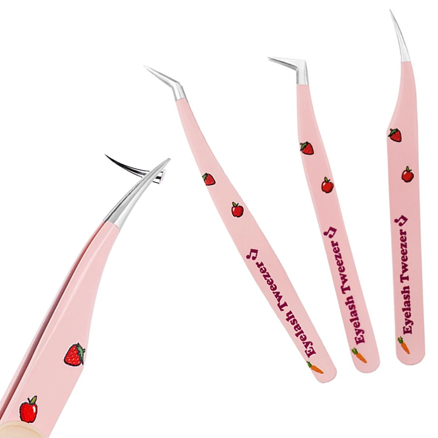 Cute Strawberry Design Eyelash - Nail Art Strawberry ulasan dan harga