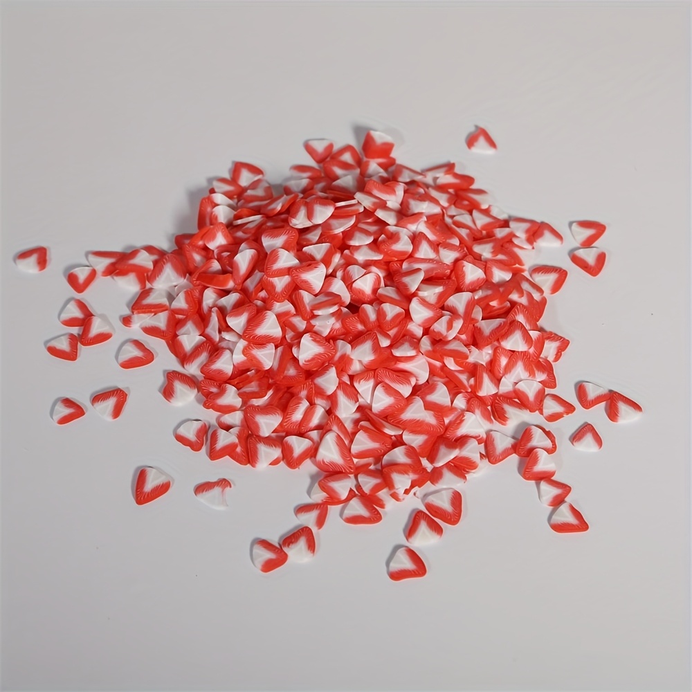 Red white strawberry shaped sl - Nail Art Strawberry ulasan dan harga