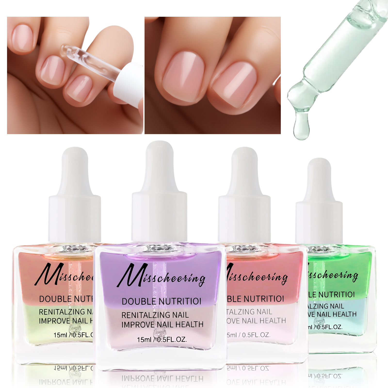 New Double Layer Color Nail Ar - Nail Art Strawberry ulasan dan harga