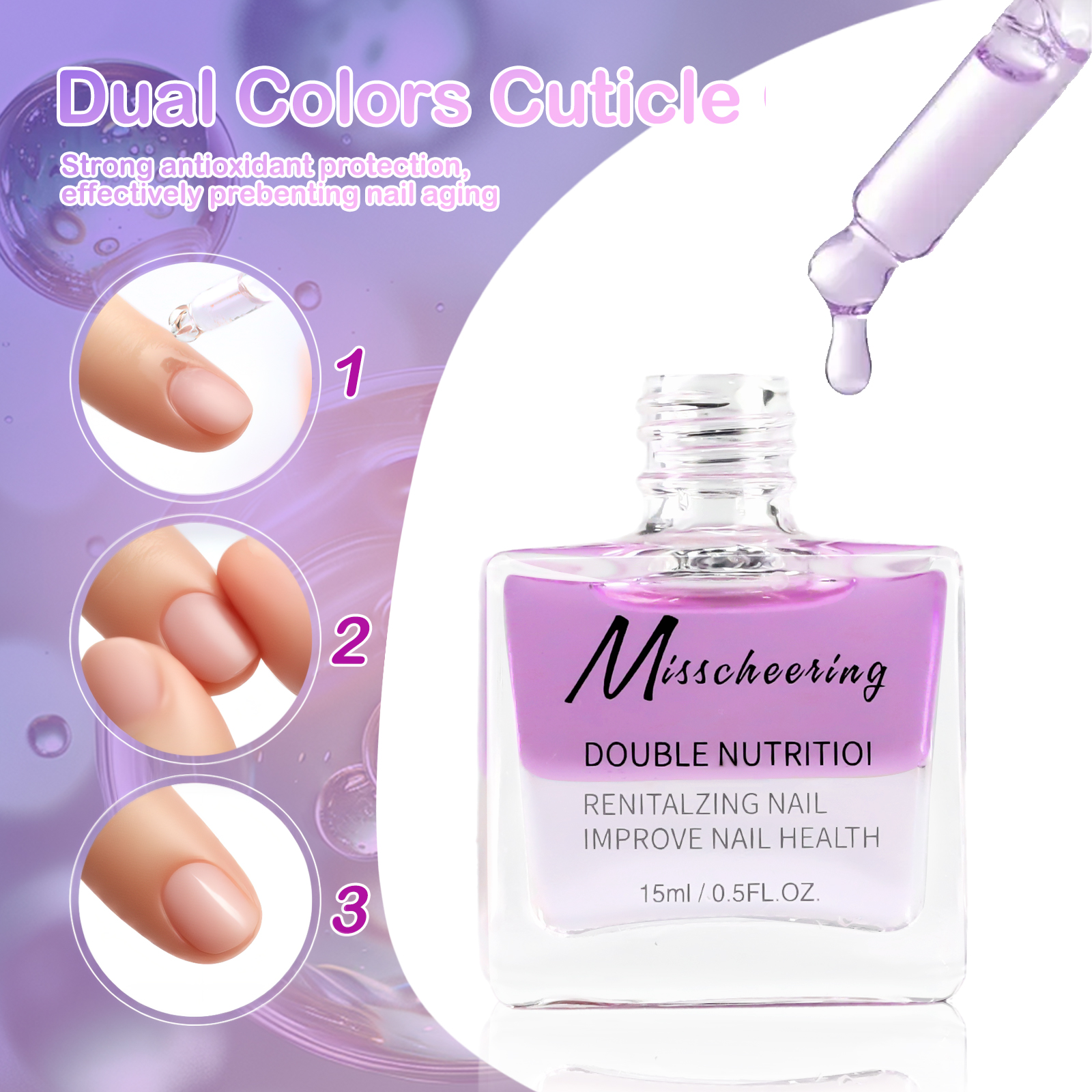 New Double Layer Color Nail Ar - Nail Art Strawberry ulasan dan harga