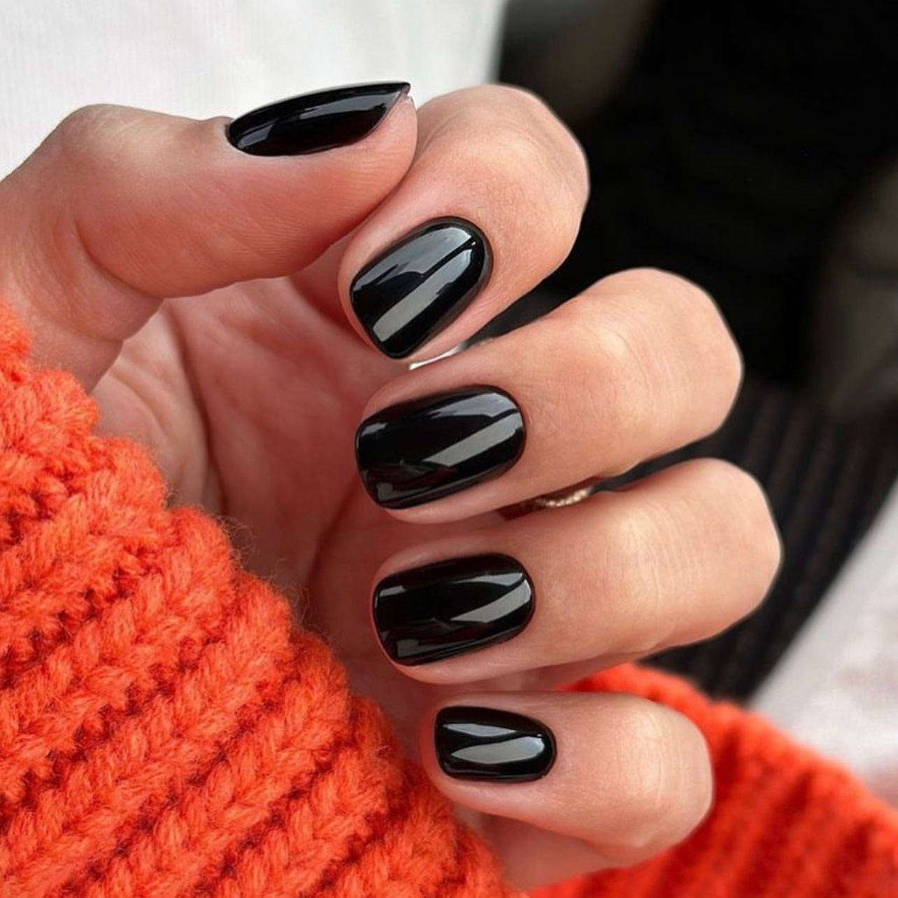 24pcs Solid Color Full Cover N - Nail Art Simple ulasan dan harga