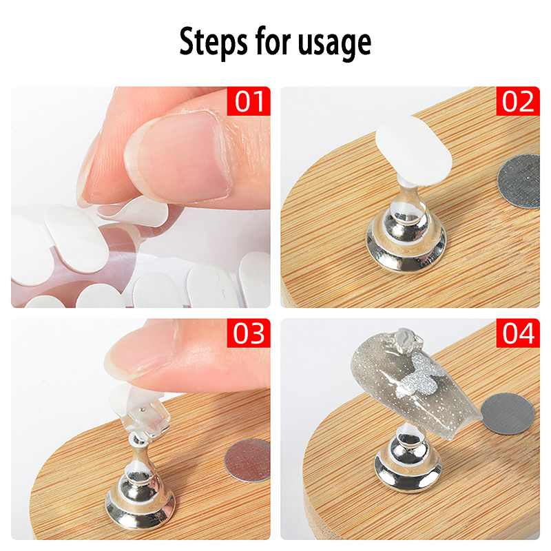 100pcs New Double Sided Nail A - Striping Tape Nail ulasan dan harga