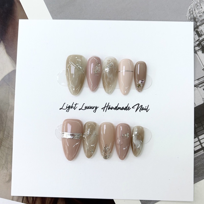 Handmade Simple Fake Press on  - Nail Art Simple ulasan dan harga