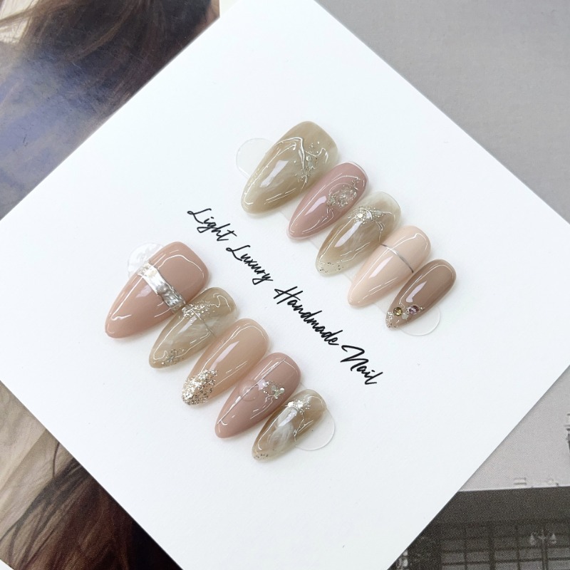 Handmade Simple Fake Press on  - Nail Art Simple ulasan dan harga