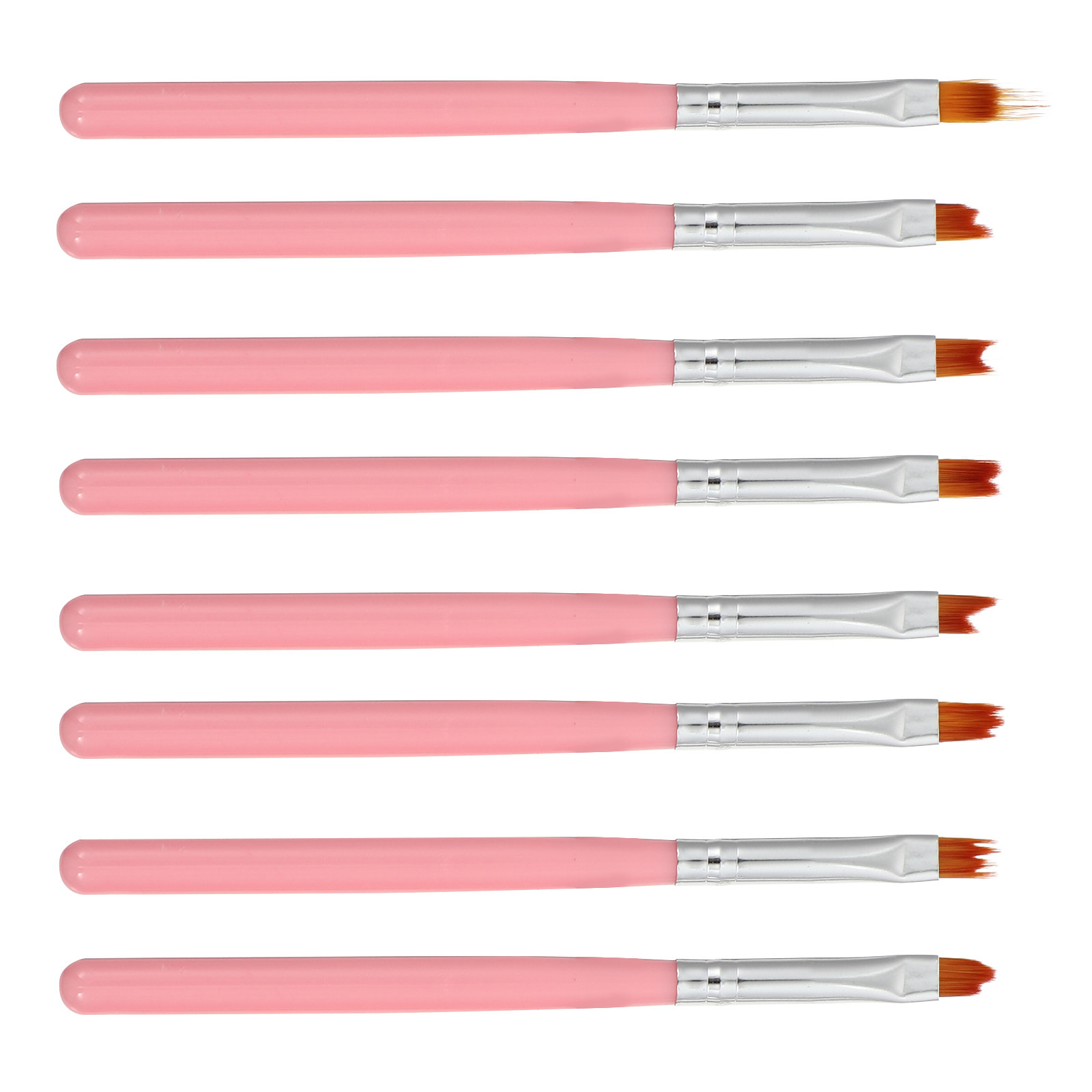 8Pcs Nail Art Brush Set Large  - Nail Art Brush Set ulasan dan harga