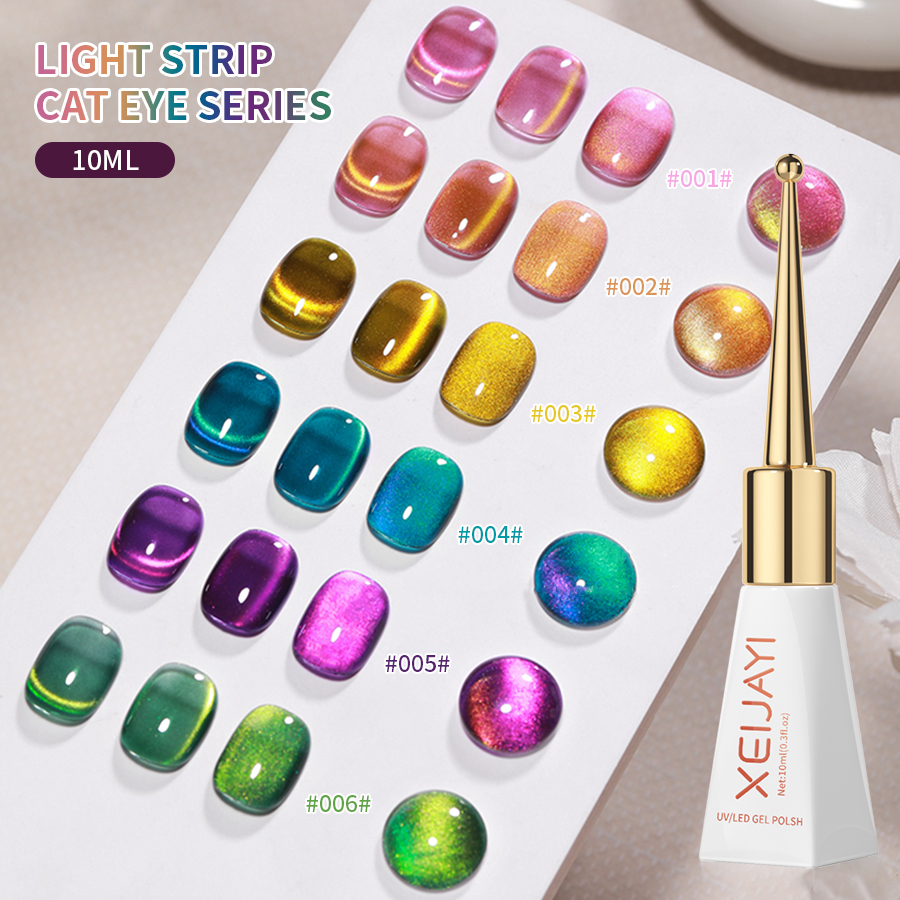 1/6pcs 10ml Light Strip Cat Ey - Striping Tape Nail ulasan dan harga