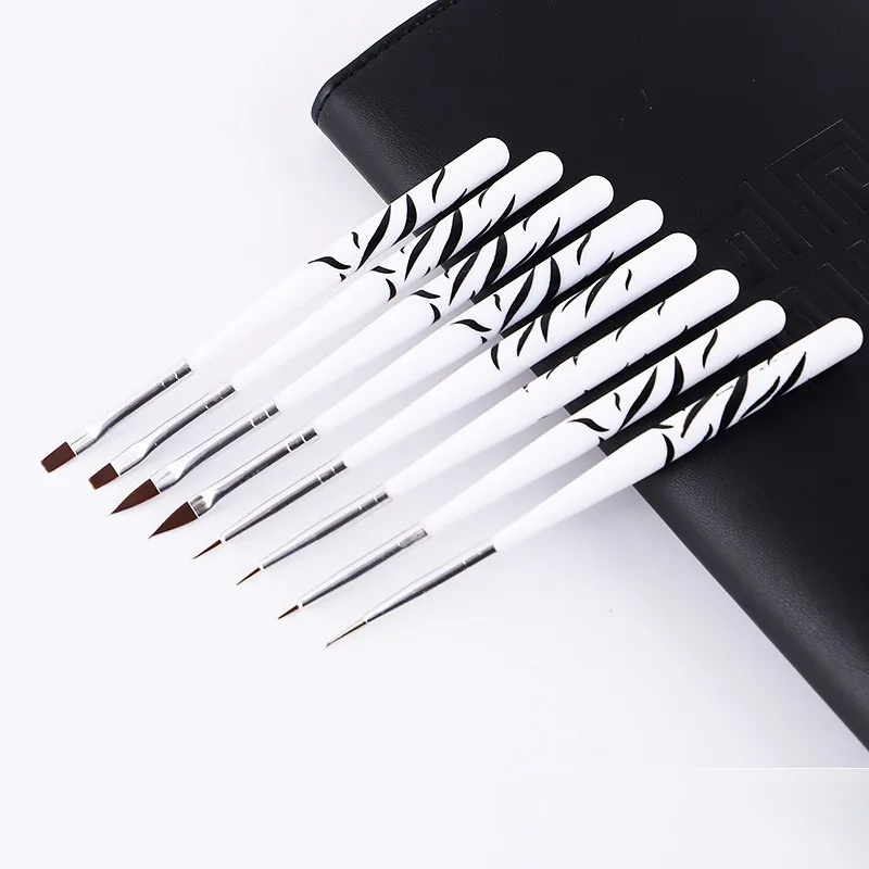 Nail Art Brush Ombre Brushes U - Nail Art Brush Set ulasan dan harga