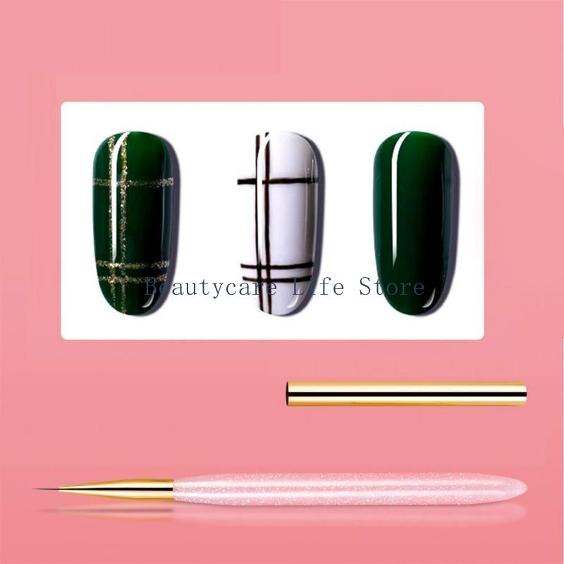 652C 4pcs Nails Art Brushes Se - Nail Art Brush Set ulasan dan harga