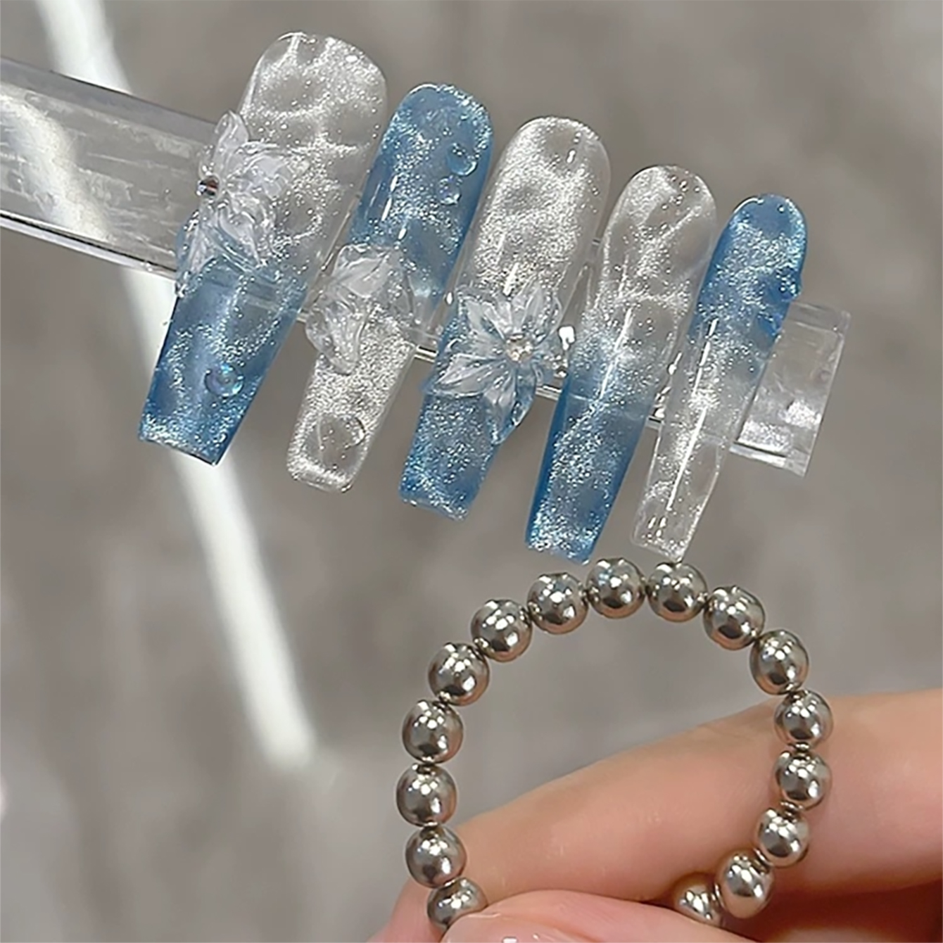 20PCS Magnetic Round Ball Nail - Striping Tape Nail ulasan dan harga