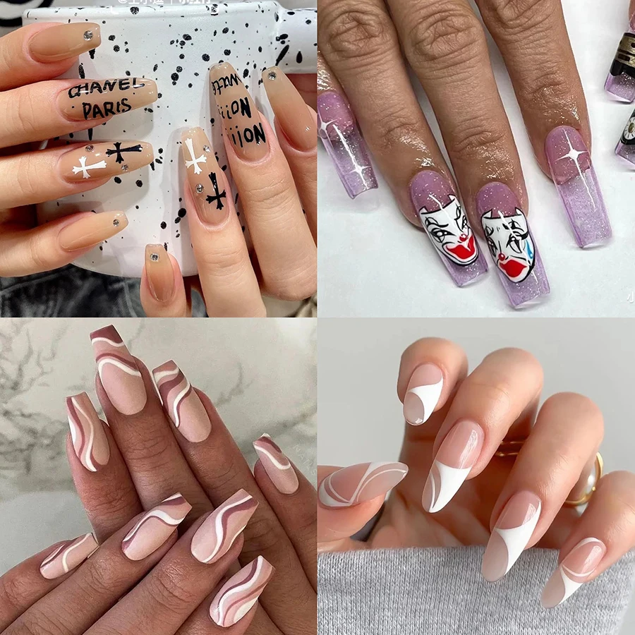 Nail Art Drawing Graffiti Pen, - Nail Art Simple ulasan dan harga