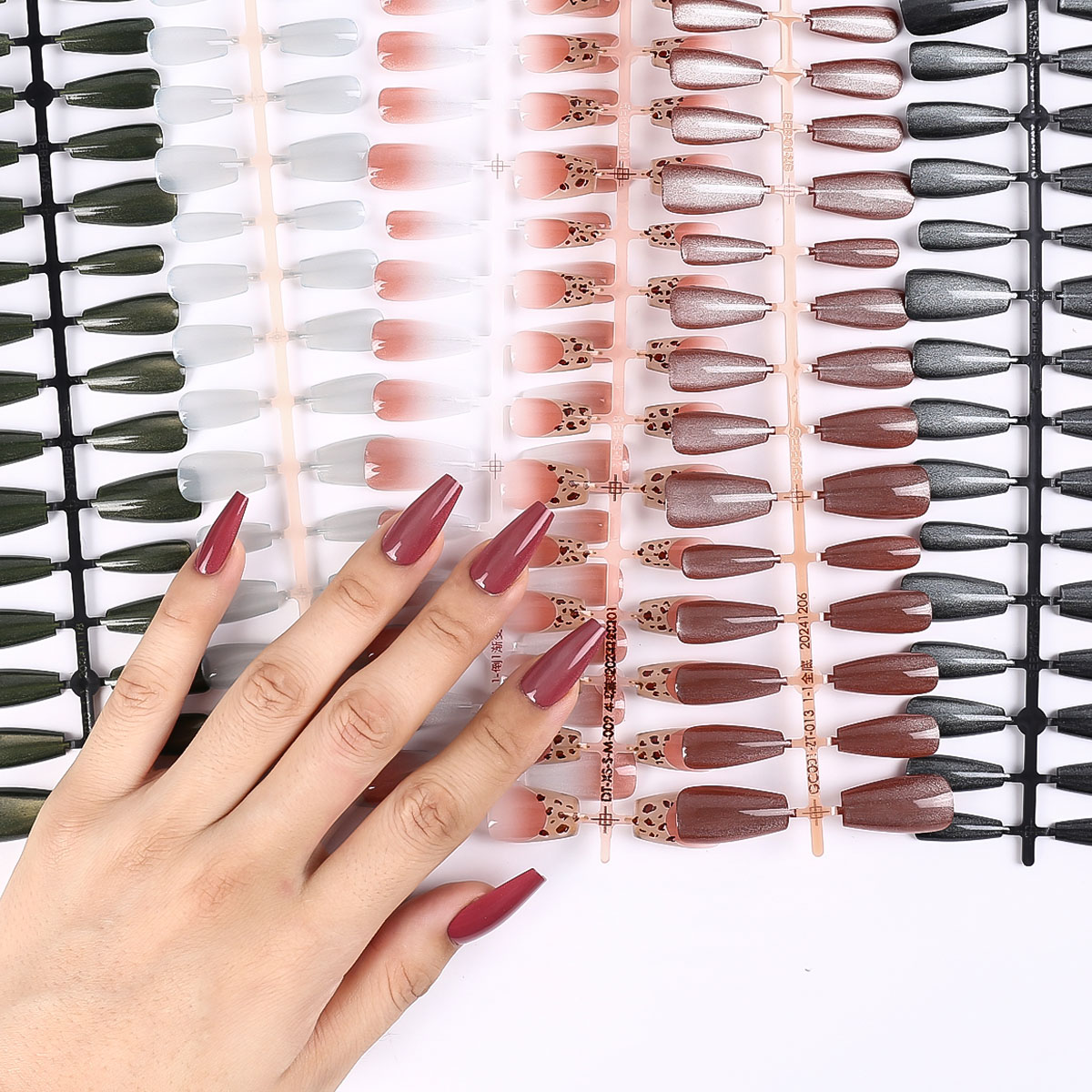 30Pcs Oval Short Pink Press on - Nail Art Simple ulasan dan harga