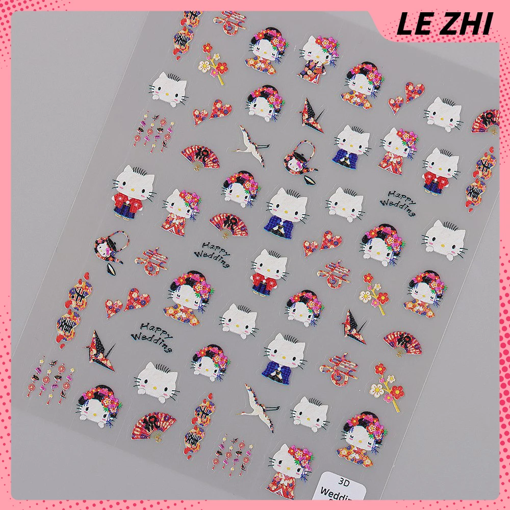 Kawaii Cartoon Nail Art Sticke - Striping Tape Nail ulasan dan harga